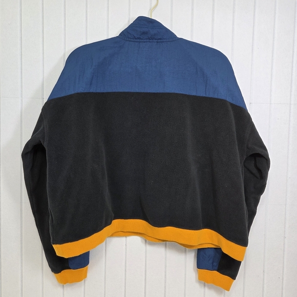 Nike Blue And Orange Polar Fleece Half Zip Sweatshirt Half zip Size XL - Picture 4 of 14